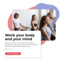 Hatha Yoga, Vinyasa And Pilates - HTML Landing Page