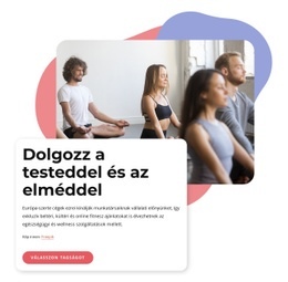 Hatha Jóga, Vinyasa És Pilates – HTML Céloldal