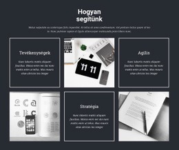 Weboldalakat Fejlesztünk - HTML Kódsablon