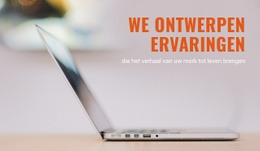 Merkbelevingsbureau Ontwerpsjabloon