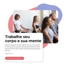 Hatha Yoga, Vinyasa E Pilates - Web Design Multifuncional