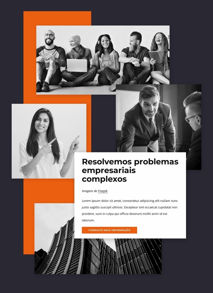 Empresa de consultoria em TI Design do site