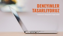 Marka Deneyimi Ajansı - Tek Sayfalı Tasarım