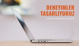 Marka Deneyimi Ajansı Için Harika Web Sitesi Tasarımı