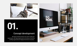 We Create Experiences That People Love - Website Design Template