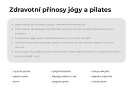 Zdravotní Přínosy Jógy A Pilates