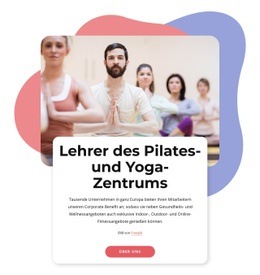 Geist Und Körper Verbinden - Zielseite Zum Kostenlosen Download