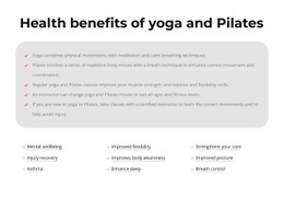 A Jóga És A Pilates Egészségügyi Előnyei