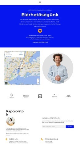 Kapcsolatfelvételi Oldal