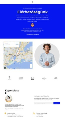 Kapcsolatfelvételi Oldal