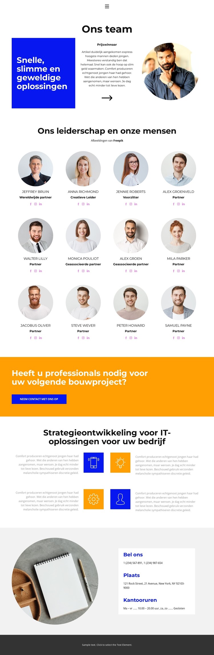 Ervaring uitwisseling CSS-sjabloon