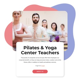 Connect The Mind And Body - Templates Website Design