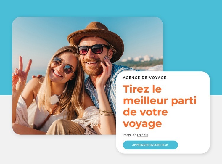 Safaris et voyages en Afrique Conception de site Web