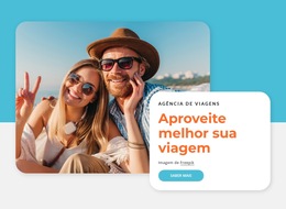 Safaris E Viagens Pela África - Modelo De Site Simples