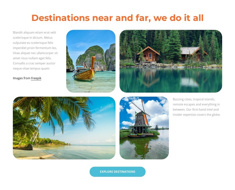Travel expands your horizons Static Site Generator