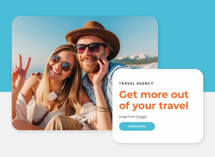 Safaris and african travel Landing Page