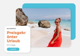 HTML5-Responsive Für Bestes Reiseunternehmen Für Aktivurlaub