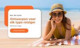 Wij Zijn Uw Reisontwerper - Free HTML Website Builder