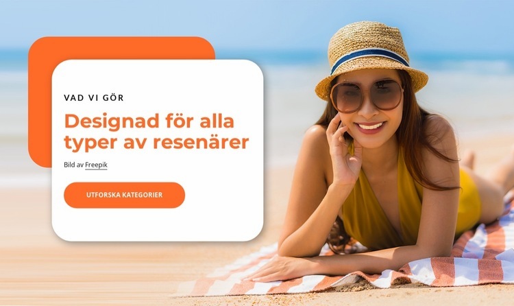 Vi är din resedesigner Mall