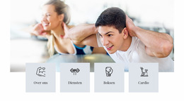 Professionele Sporttraining - Multifunctionele Joomla-Sjabloon