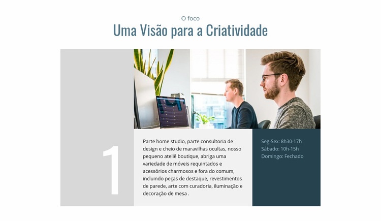 Identidade de marca completa Design do site