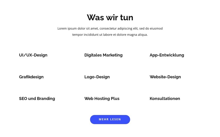 App-Entwicklung und Grafikdesign CSS-Vorlage