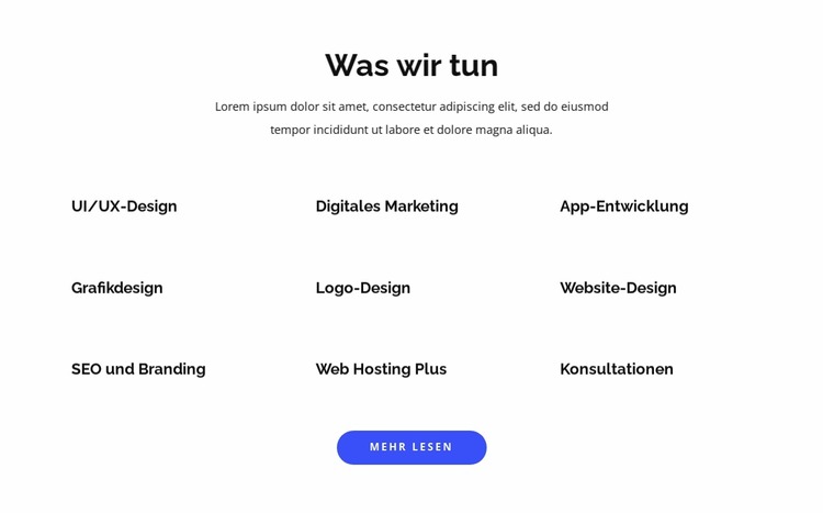 App-Entwicklung und Grafikdesign Joomla Vorlage