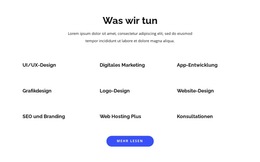 App-Entwicklung Und Grafikdesign – Fertiges Website-Design