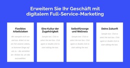 Full-Service-Digitalmarketing – Fertiges Website-Design