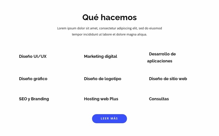 Desarrollo de aplicaciones y diseño gráfico. Plantilla Joomla