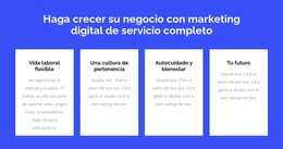 Servicio Completo De Marketing Digital - Página De Destino