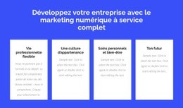 Créateur De Site Web Exclusif Pour Marketing Numérique À Service Complet
