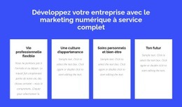 Marketing Numérique À Service Complet - Online HTML Page Builder