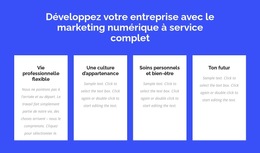 Marketing Numérique À Service Complet - Thème CSS Gratuit