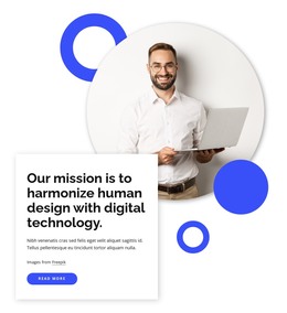 Human Design With Digital Technology - Site Template