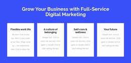 Full-Service Digital-Marketing - Online HTML Page Builder