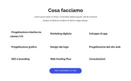 Modello Di Progettazione Gratuito Per Sviluppo App E Progettazione Grafica