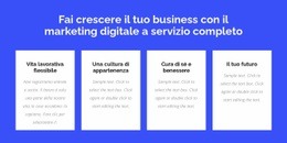 Marketing Digitale A Servizio Completo - Modelli Gratuiti