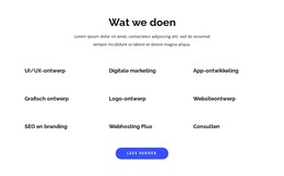 App-Ontwikkeling En Grafisch Ontwerp - HTML- En CSS-Sjabloon