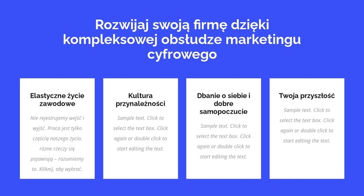 Pełna obsługa marketingu cyfrowego Motyw WordPress