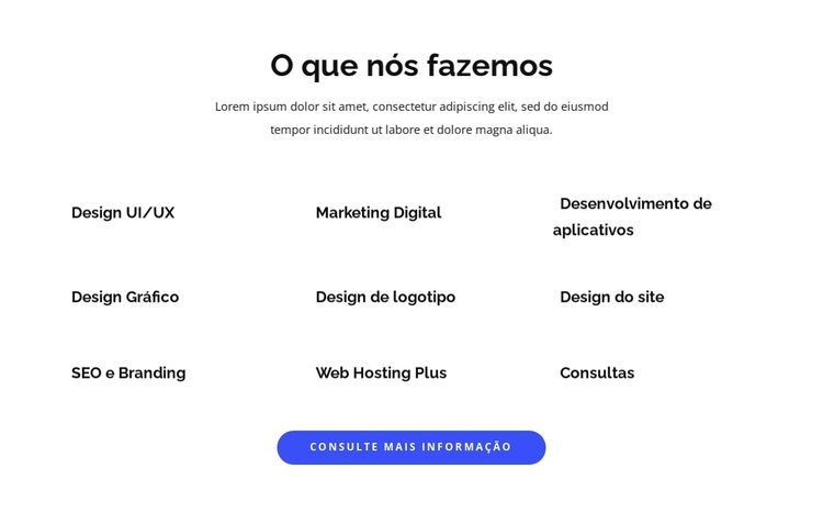 Desenvolvimento de aplicativos e design gráfico Tema WordPress