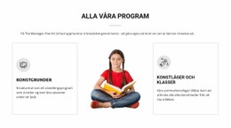 Konstlektioner För Barn Mall