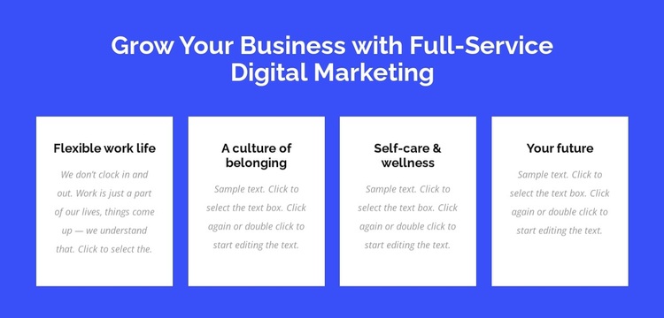 Full-service digital-marketing Template