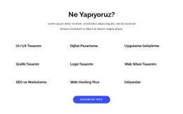 Uygulama Geliştirme Ve Grafik Tasarım Tablo CSS Şablonu