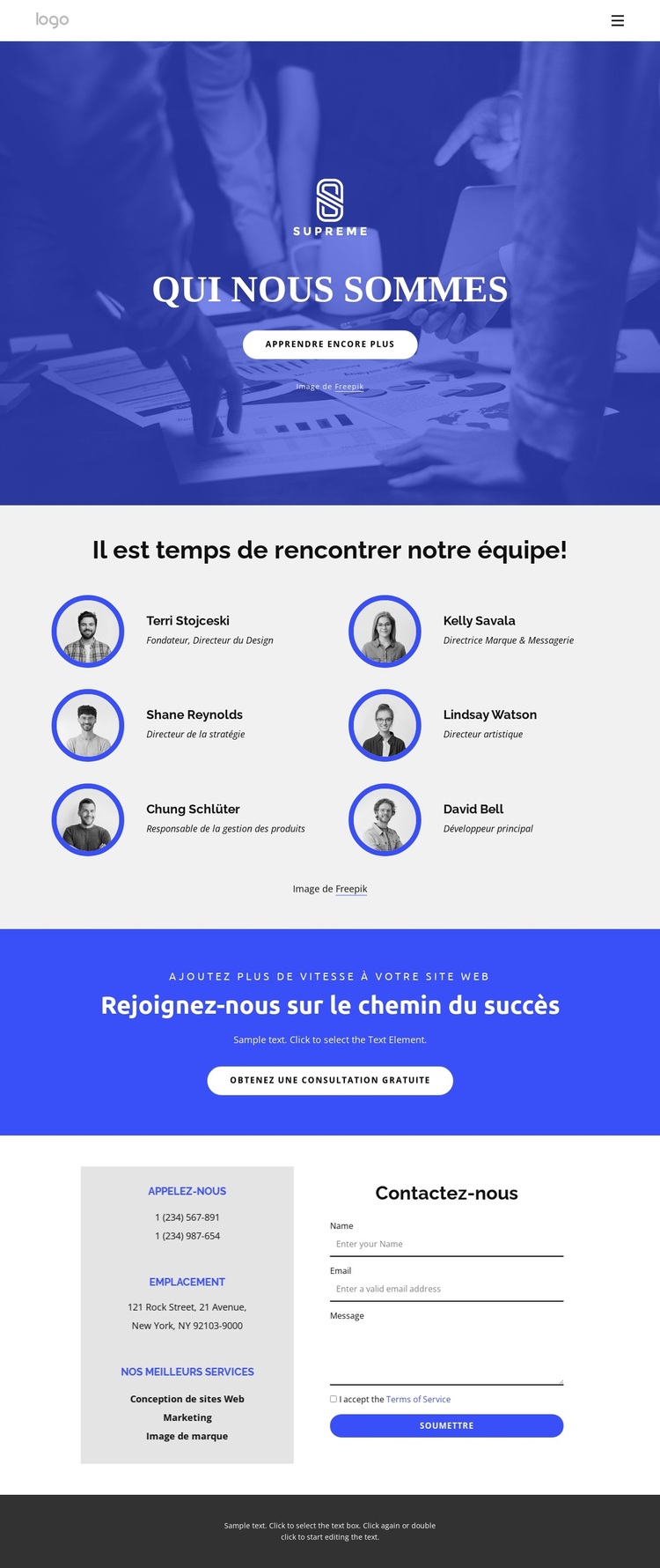 Il est temps de rencontrer notre incroyable équipe Thème WordPress