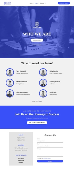 Time To Meet Our Amazing Team