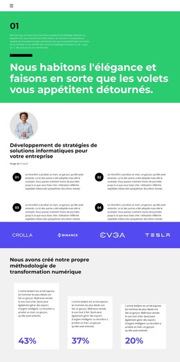 Création D'Un Plan De Développement - Modèles De Sites Web Personnels