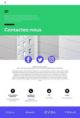 Page De Contact