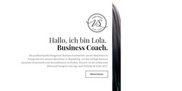 Professioneller Business Coach – Vielseitiges WordPress-Theme