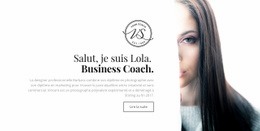 Conception Du Site Pour Coach Professionnel Professionnel